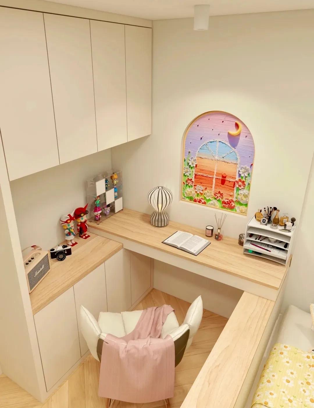 收纳空间强大的儿童房,儿童房这样装能住到18岁