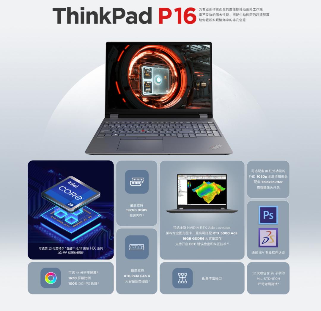 thinkpadp16系列最新工作站,thinkpadp1gen6工作站深度测评