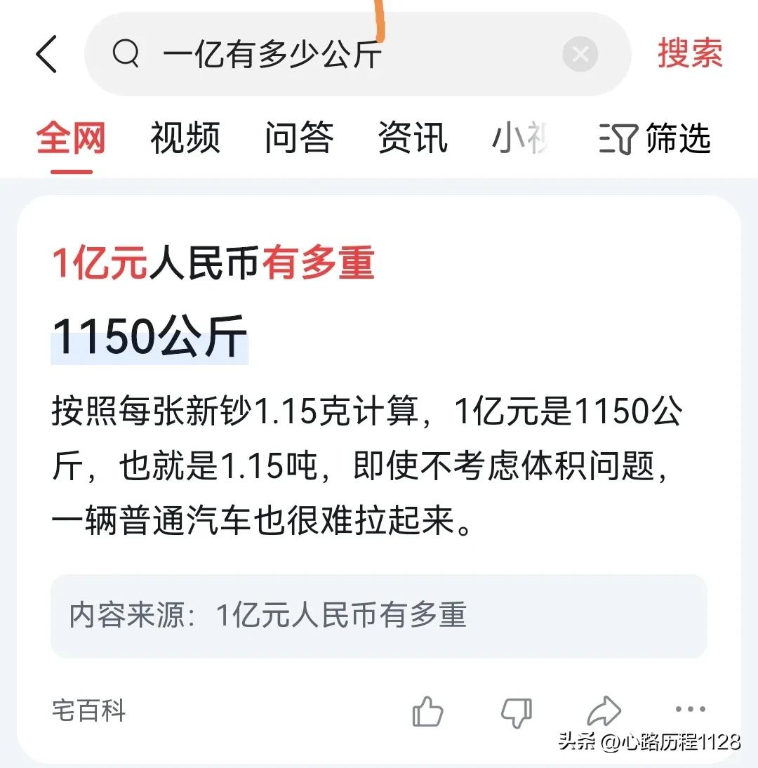 假如有6000亿人名币，能卖多少废纸