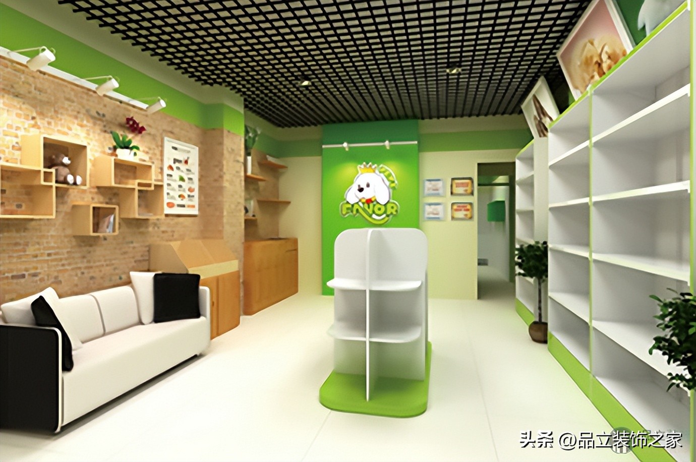 杭州宠物店装修设计,杭州宠物店做造型