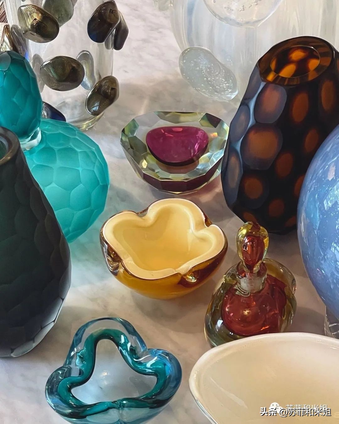 浪漫水城威尼斯的玻璃制品