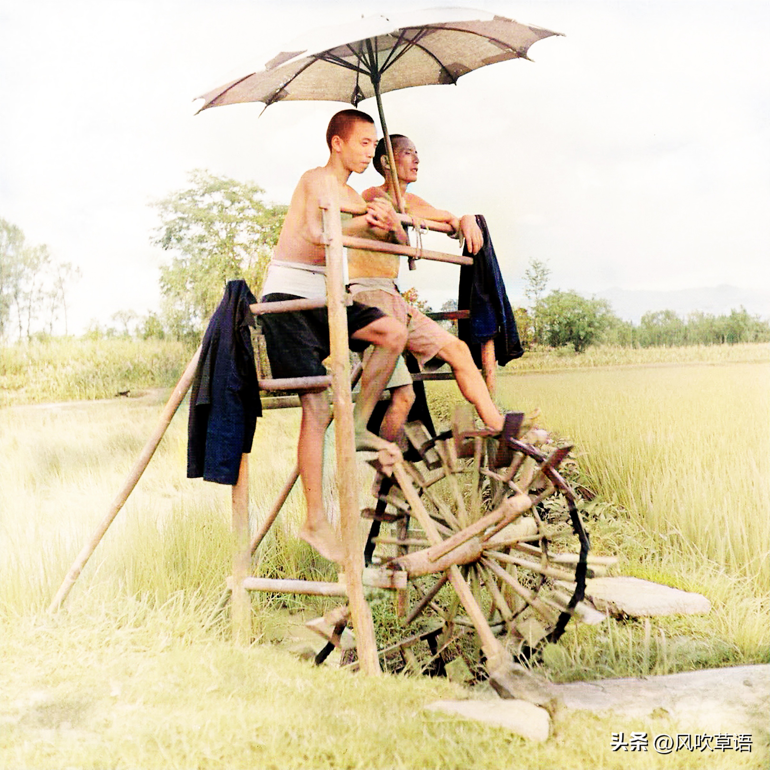 1941年龙泉驿老照片,美国人眼中的成都