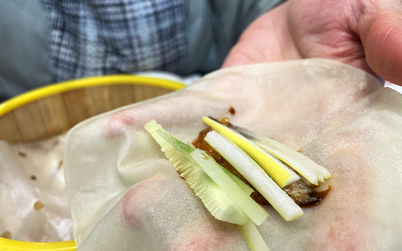 真正的北京烤鸭什么味,北京烤鸭为什么这么有名