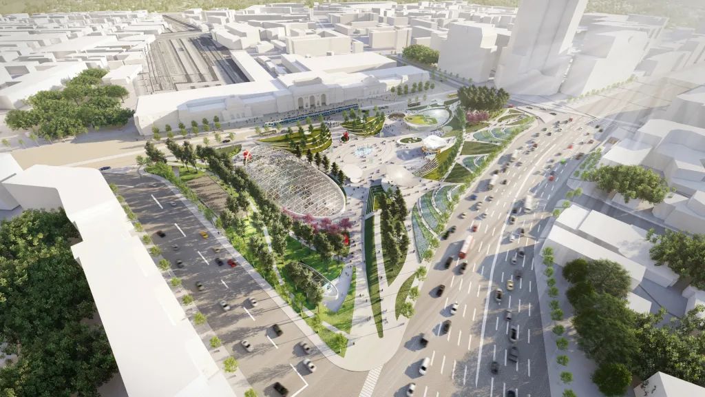 元亩塘公园景观设计,高端公园绿化景观设计