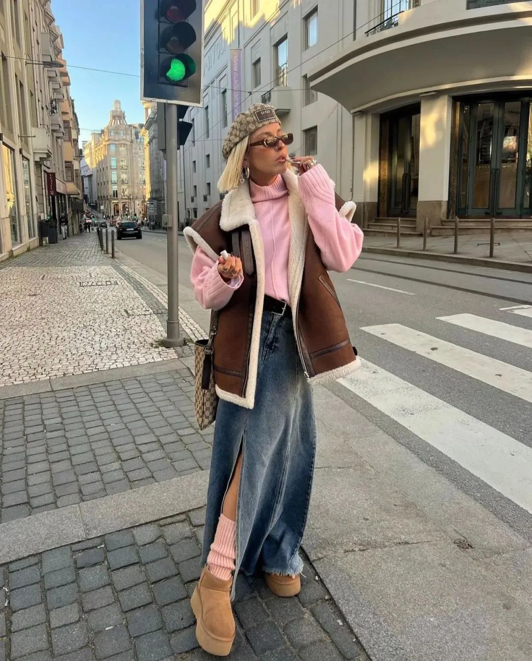 袜套堆堆袜穿法教程,袜套堆堆袜休闲怎么穿