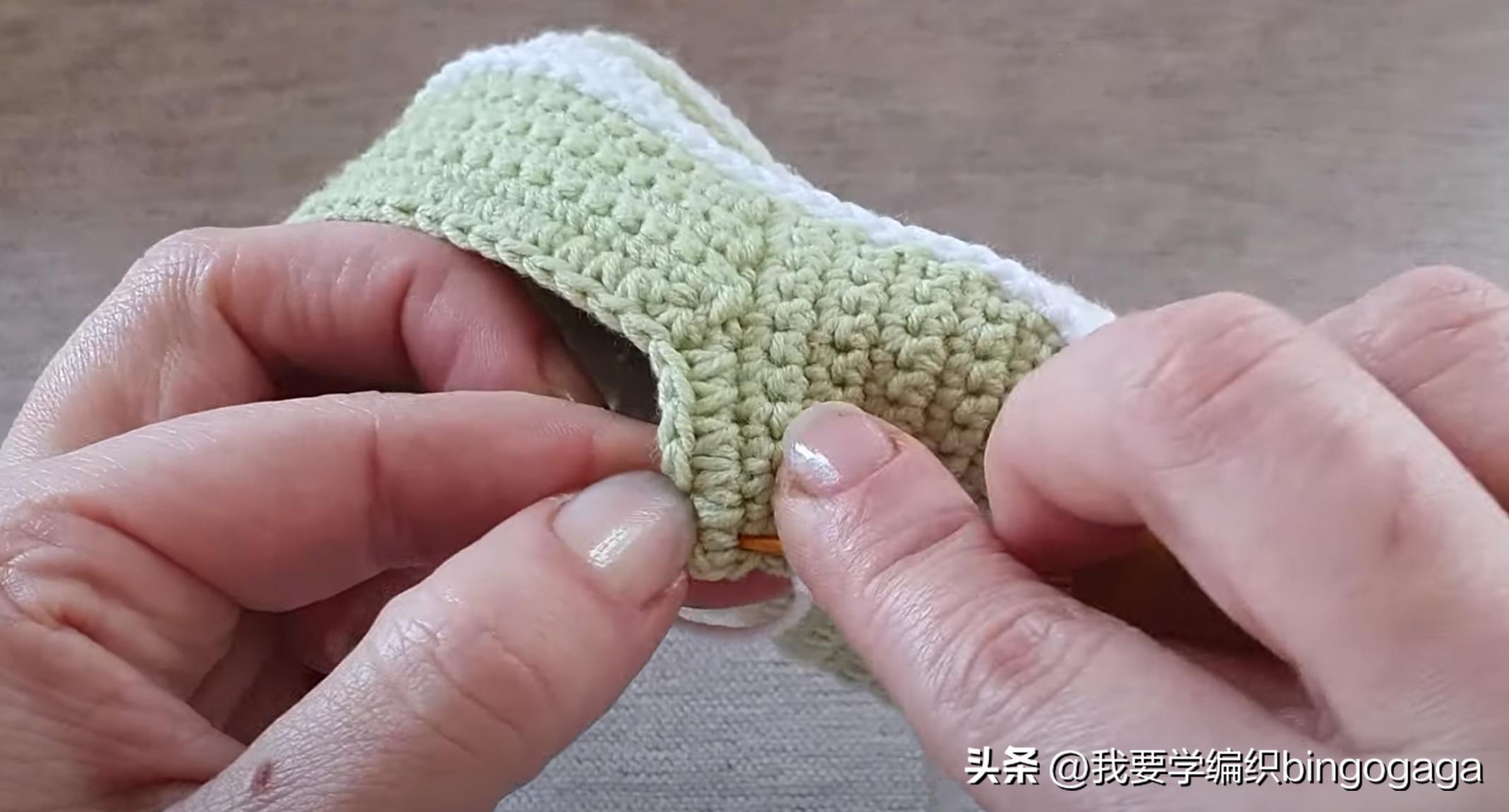 简单易学钩婴儿鞋教程,简单易学的婴儿钩鞋