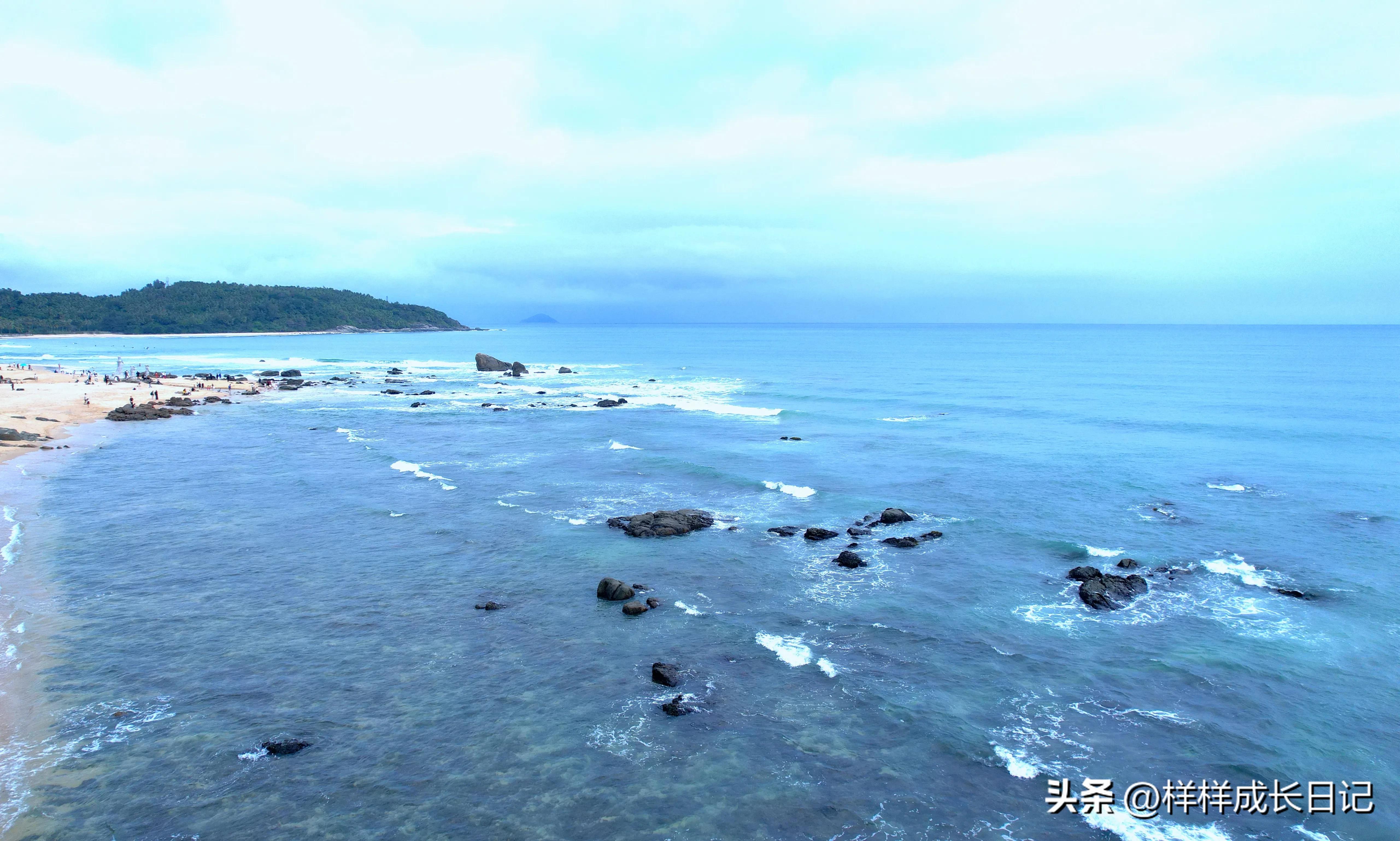 自驾海南D7:万宁—陵水，神州半岛、日月湾，一路都是沙滩海水