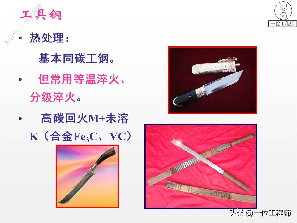 3种工具钢图解，刃具、模具和量具钢，64页介绍工具钢结构和特点