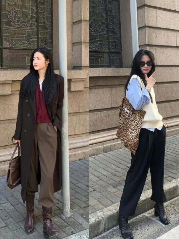 新款韩系穿搭让你一个礼拜不重样,韩系宽松冬季穿搭