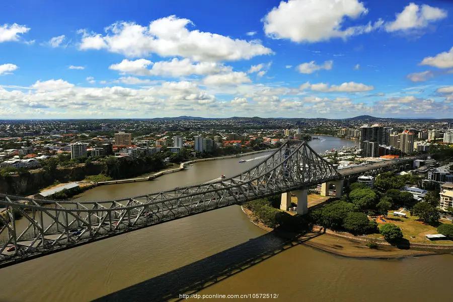 澳洲布里斯班风景,澳大利亚的黄金海岸和布里斯班