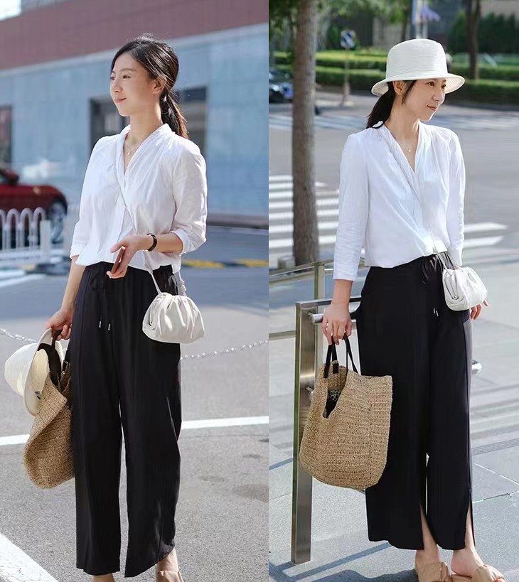 这才是40岁左右女人喜欢的打扮！穿着干净大方，真的好显气质