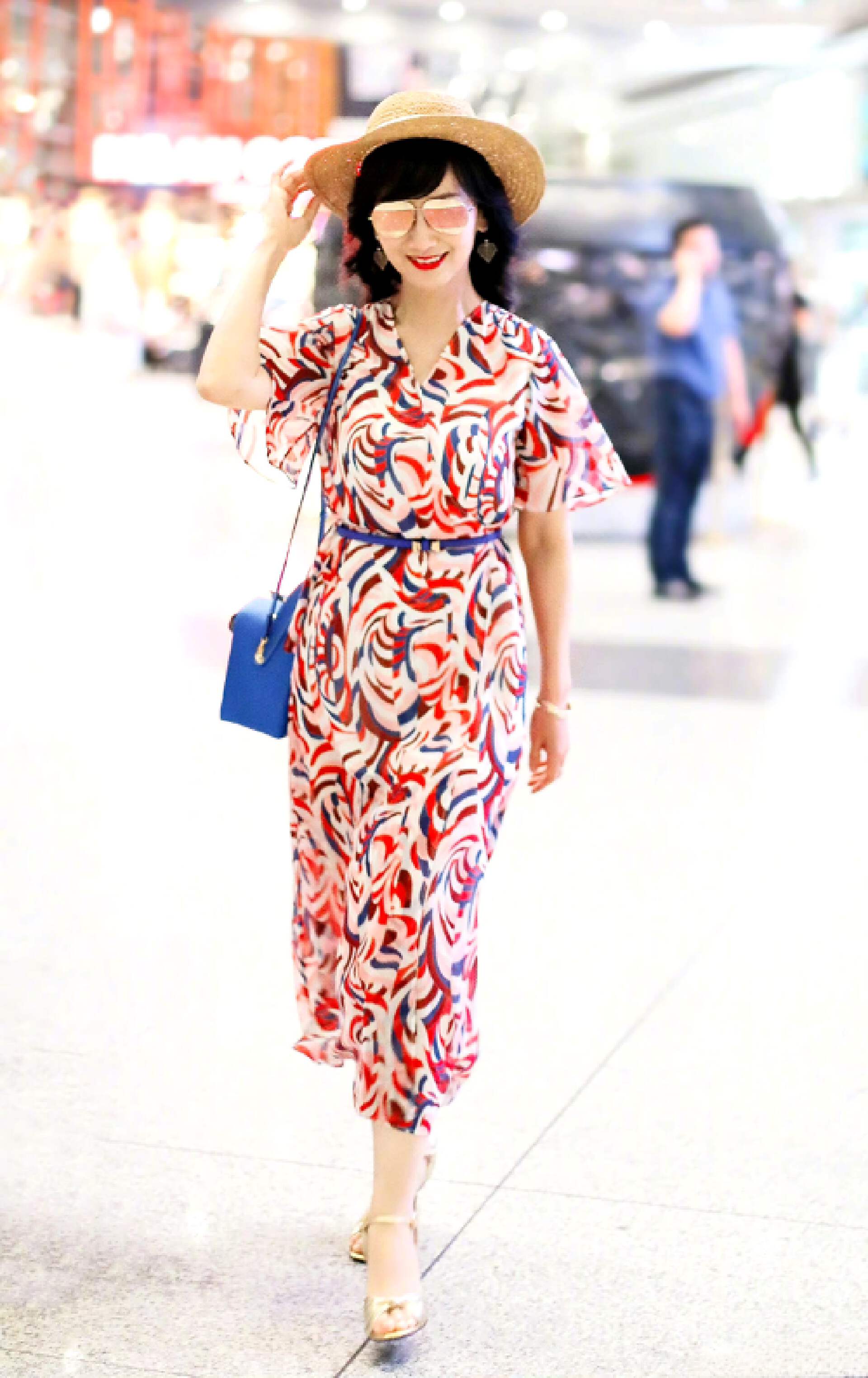 帽子五一出行必备,夏日必备沙滩帽美出高级感