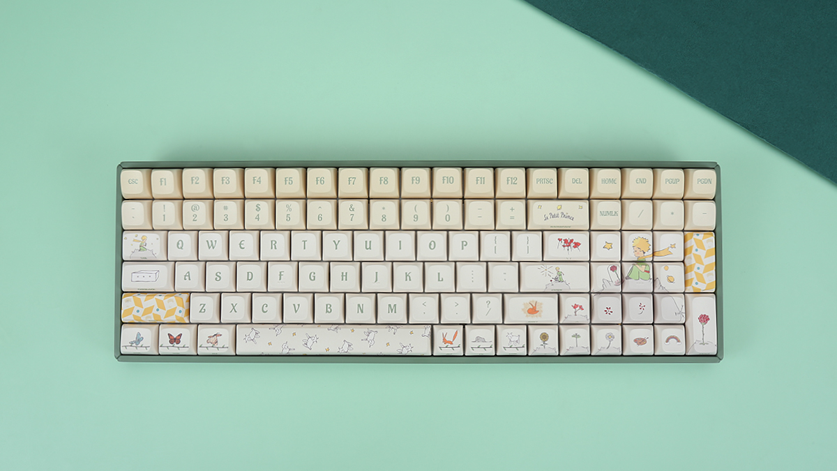 f87客制化机械键盘测评,iqunix玫瑰之约