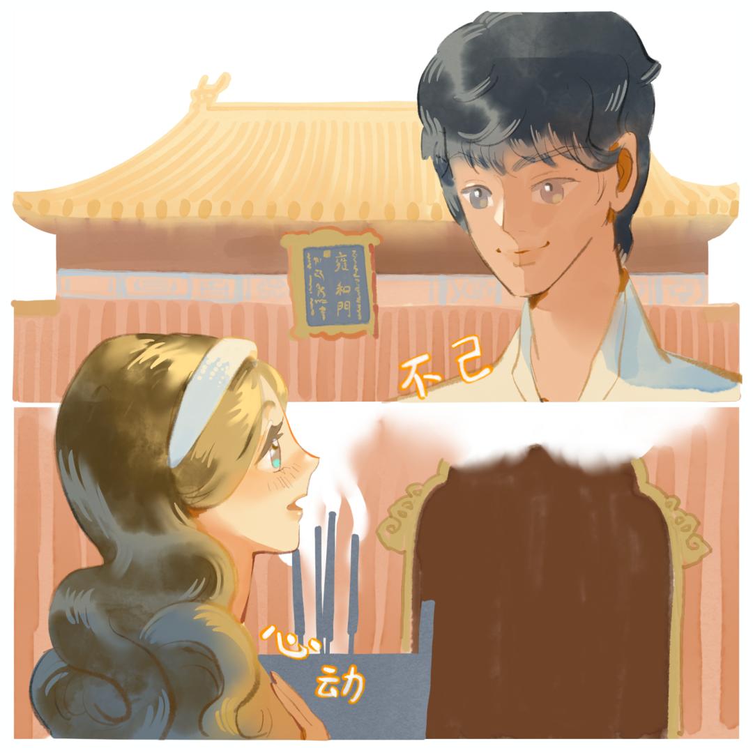 上班还是上进？我选择上香！