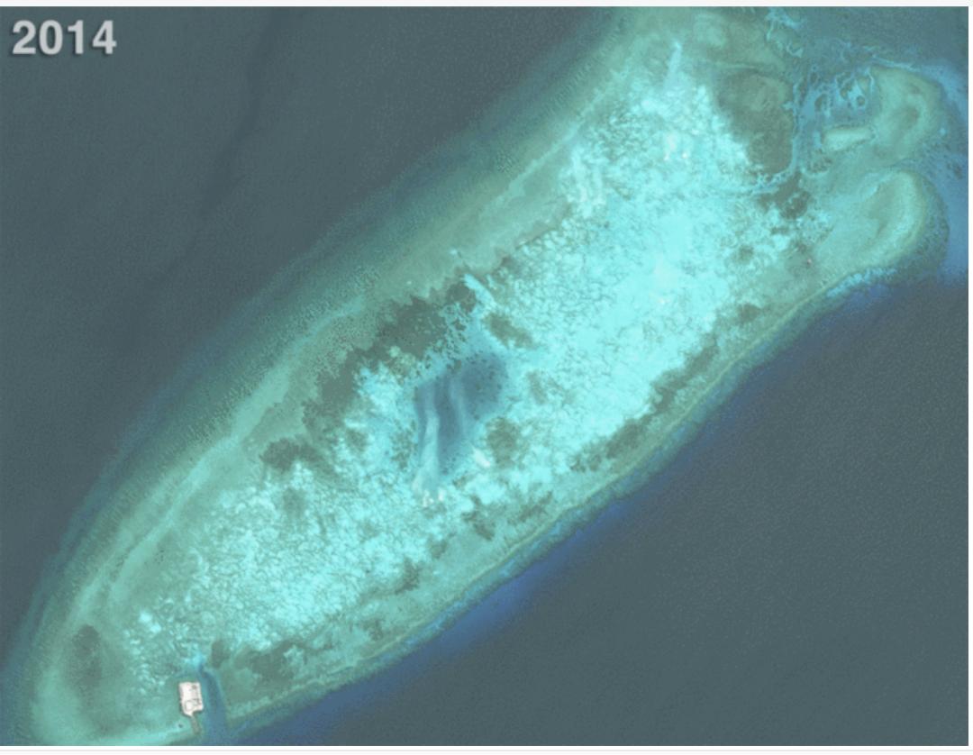 南海永暑岛全图,南海永暑岛建设最新状况