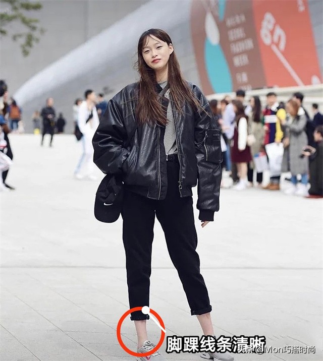 韩国冬季穿搭女高级感,韩国穿搭街拍秋冬羽绒服