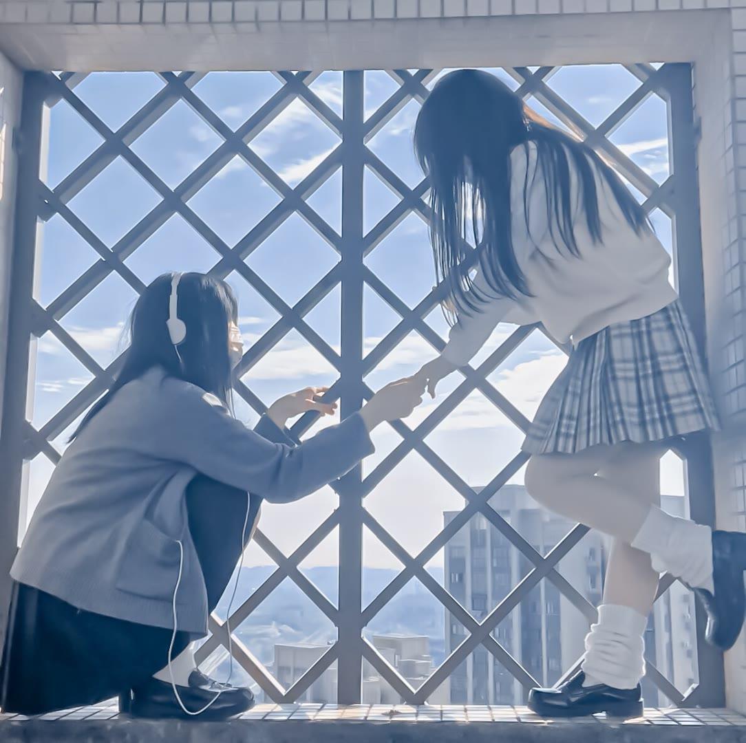 仙气飘飘紫色系头像闺蜜,高冷霸气头像动漫女闺蜜