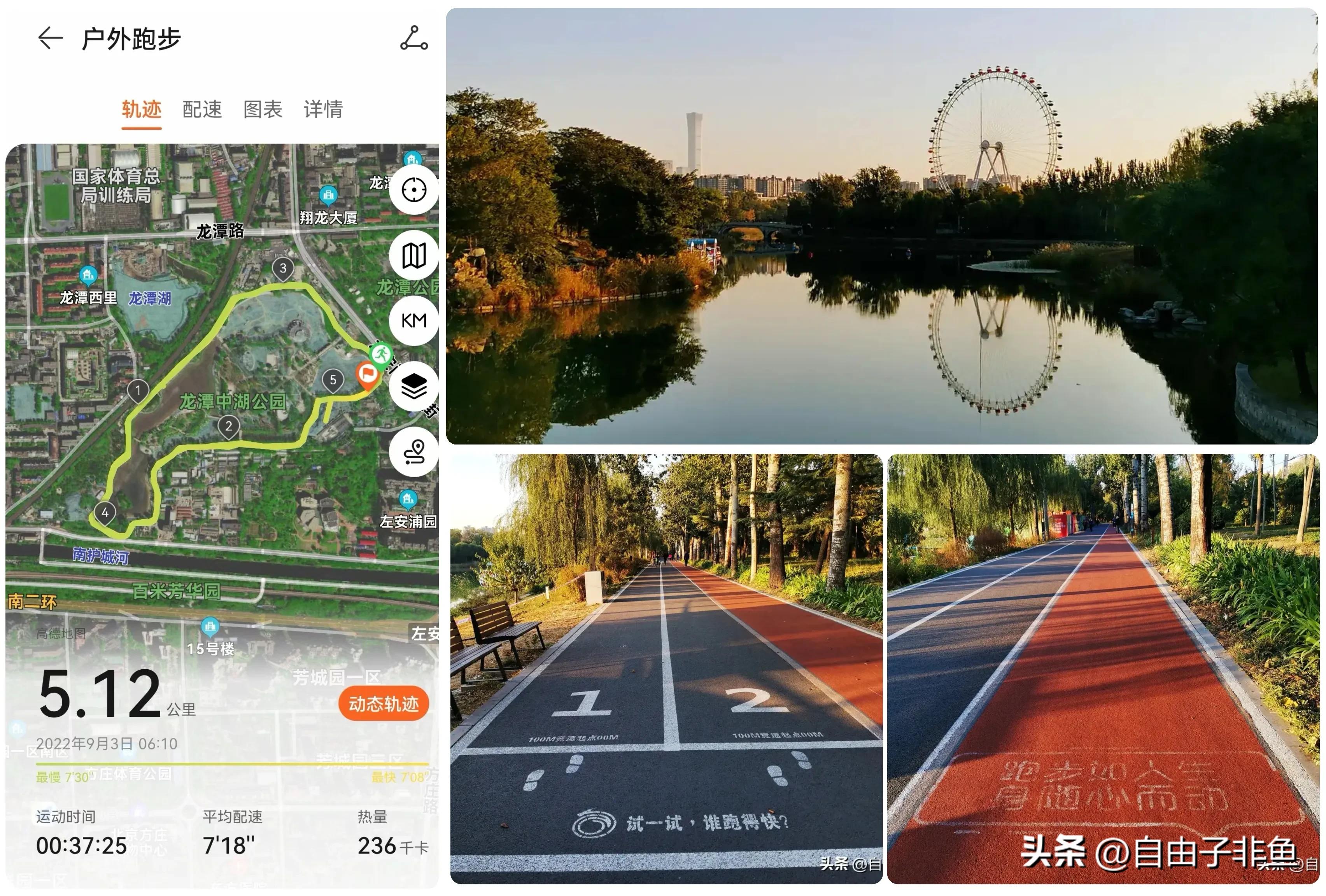 北京植物园跑步路线,北京适合跑步的地方