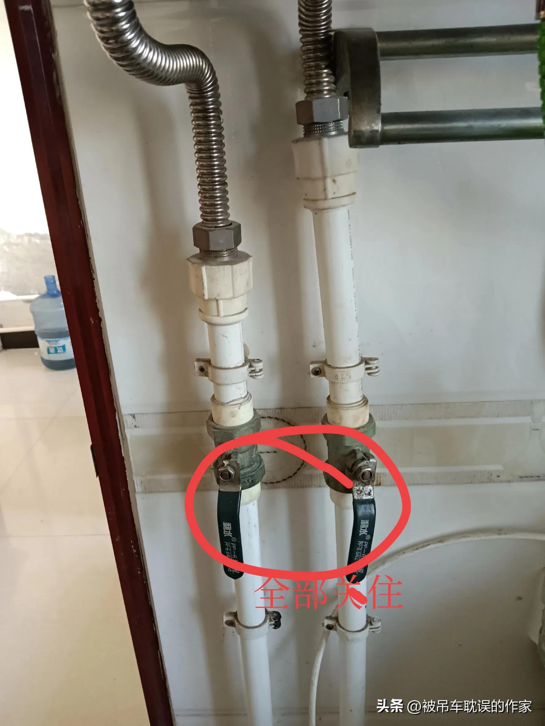 壁挂炉老是缺水而不工作，气囊该补气了，分享一下怎么给气囊补气