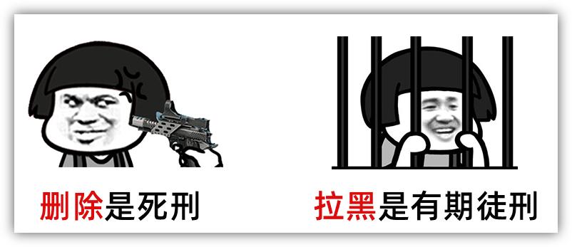 微信拉黑和删除的区别显示什么,微信拉黑与删除有什么区别