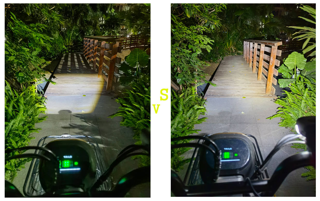 3000流明自行车夜骑灯,迈极炫rn3000与mj902s