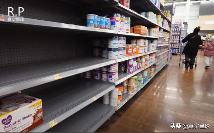 美国婴儿奶粉出现严重短缺受益,美国奶粉短缺原因
