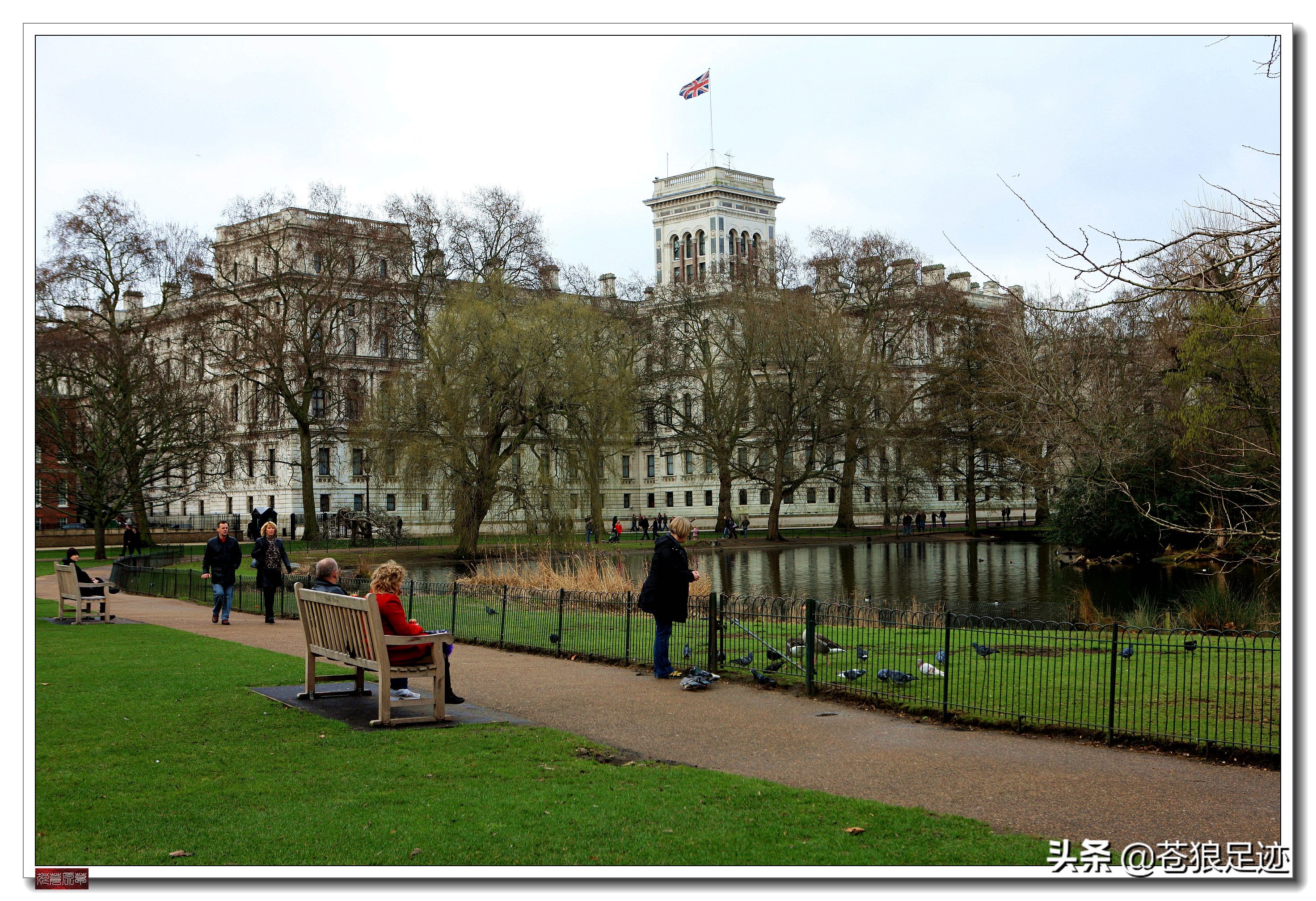 英国海德公园全景,英国皇家园林海德公园