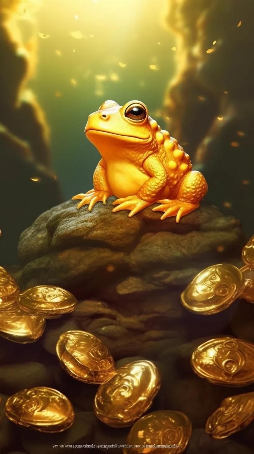 男士专用壁纸金蟾,金蟾纳财壁纸