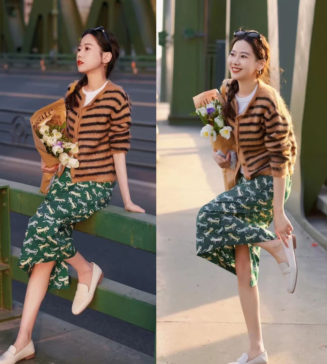 春季建议你多穿“裙子”！这3个半身裙的搭配公式，真显气质