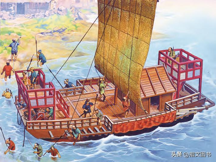 日本以前的战船,战国时期的大型船