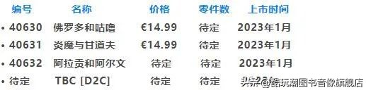 提前做好购物计划,乐高2024年6月新品旗舰组爆料