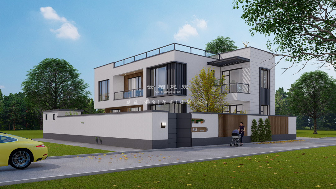 北京二层现代别墅设计,北京二层别墅设计推荐