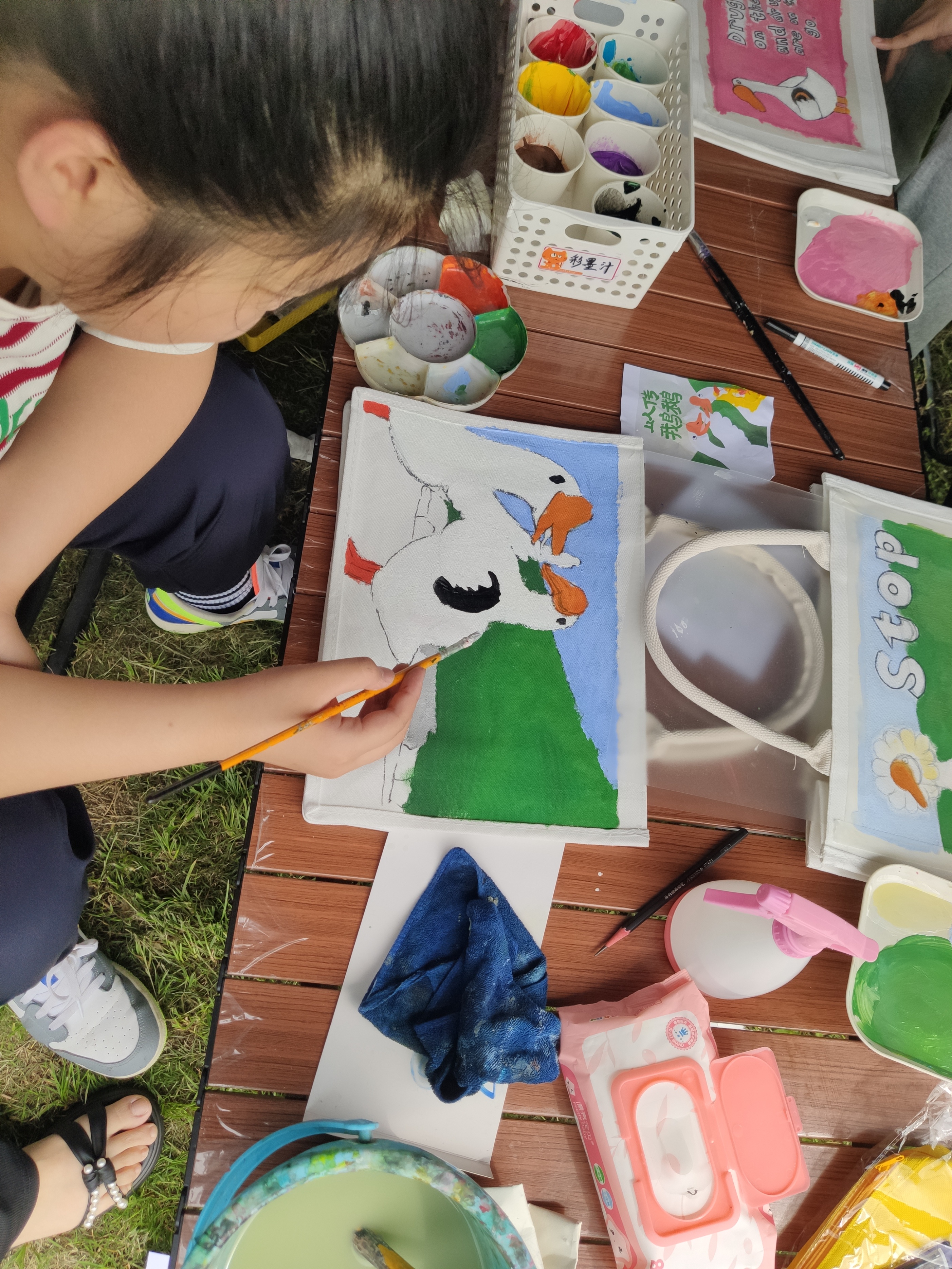 无毒有我禁毒绘画,无毒有我健康人生禁毒主题绘画