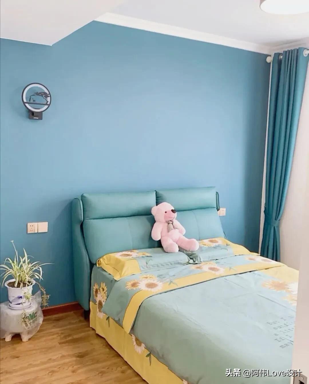 卧室刷墙颜色搭配,立邦漆卧室颜色搭配