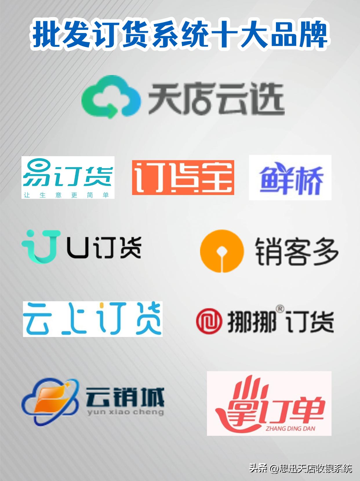 订货系统怎么选？批发订货系统十大品牌来咯