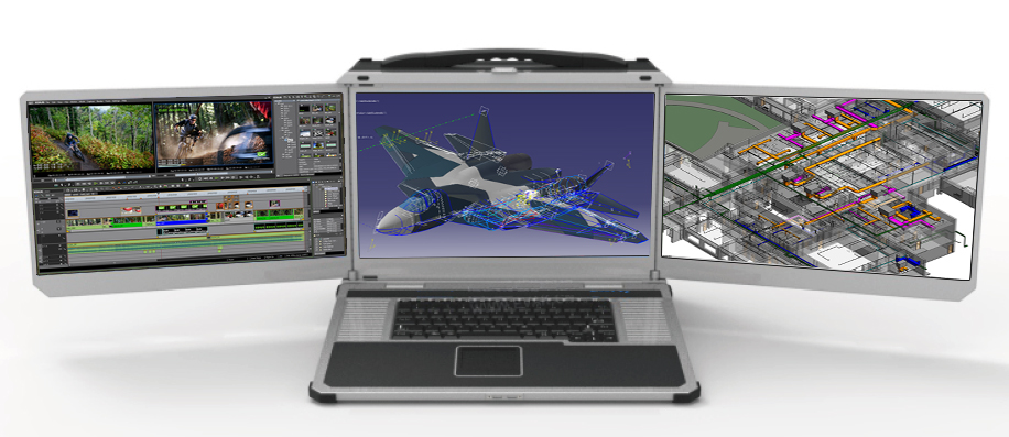 真正便携的图形工作站,17.3寸移动图形工作站