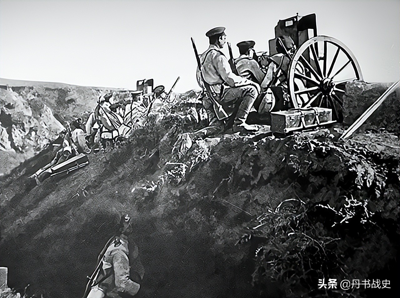 早期失败的机枪战术探索，俄国M1905型牵引式堡垒机枪