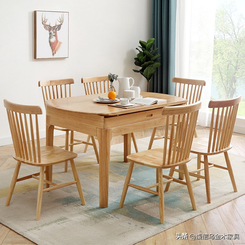 实木极简北欧风家具,轻奢极简风北欧风实木家具