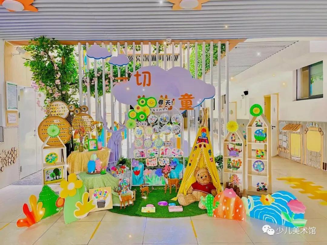 2021年元旦环创幼儿园手工简单,幼儿园春姑娘手工制作环创