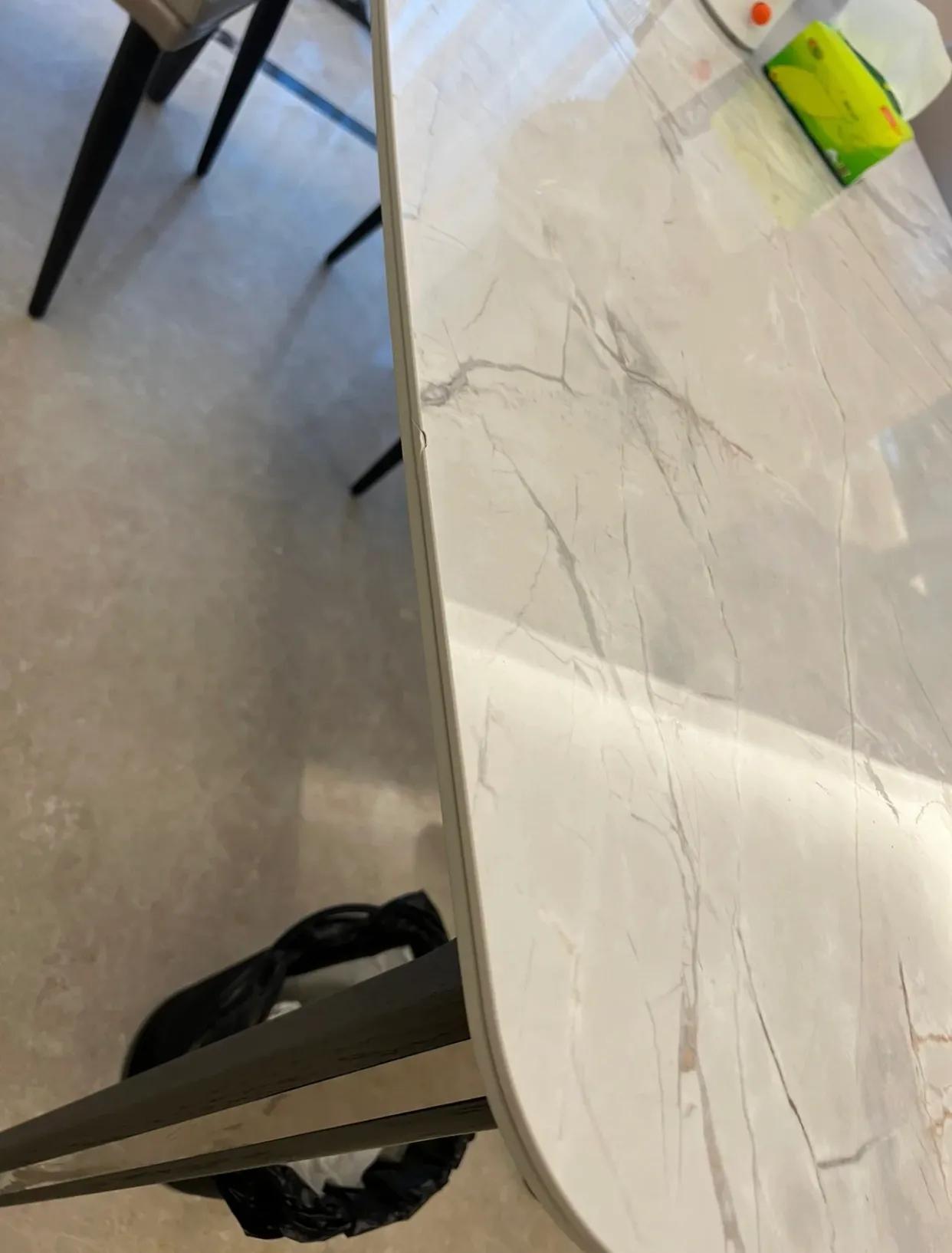 全网最火的10款岩板餐桌1米6,岩板餐桌和大理石餐桌怎么选