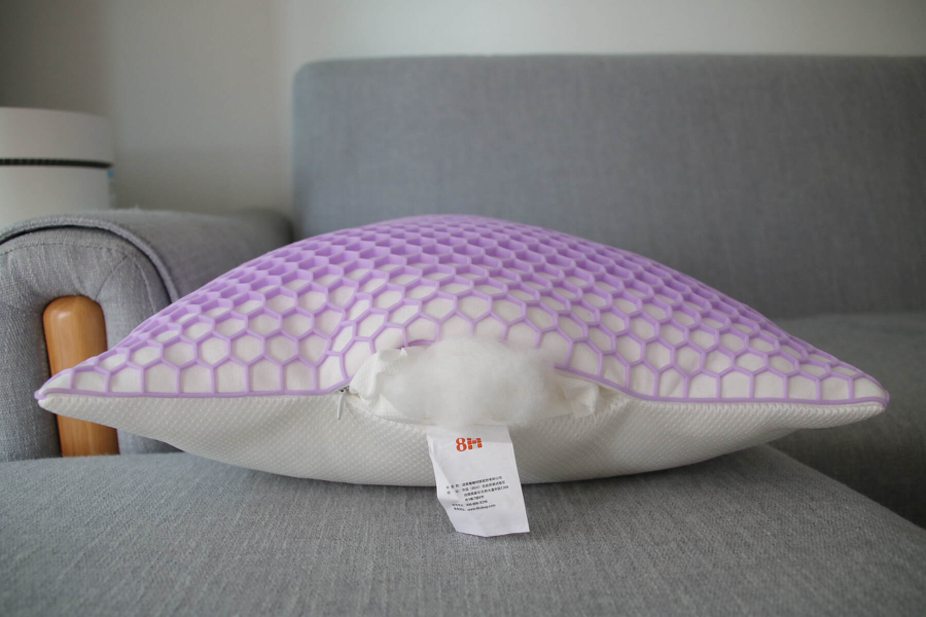 8htpe蜂巢枕,8htpe蜂巢透气释压床垫测评