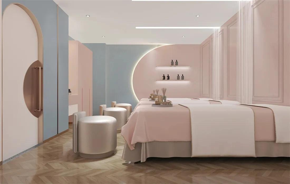 美容院装修设计白色风,日系美容院风格装修