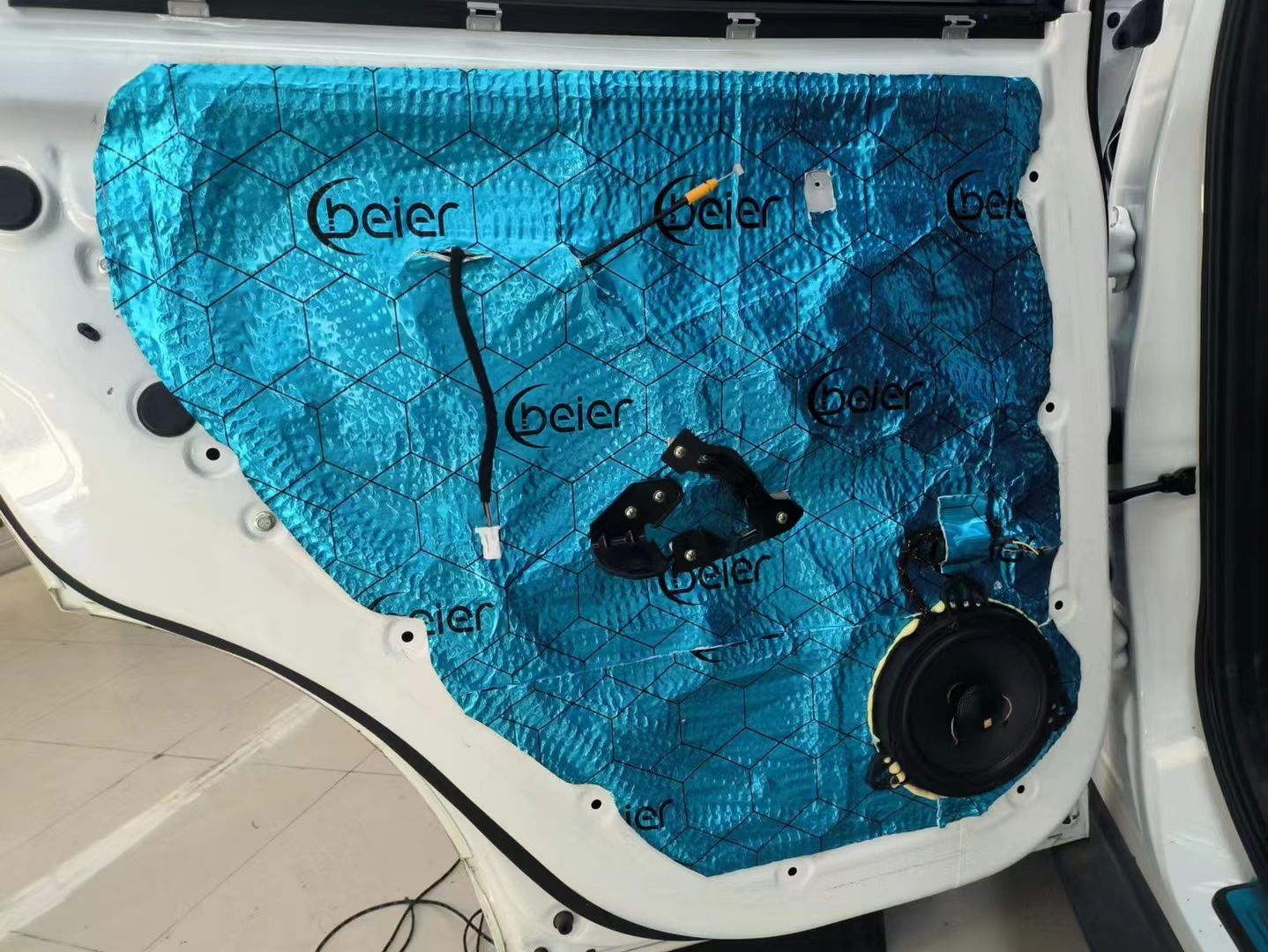 威马ex5改装案例,威马ex5即客行版本配的音响