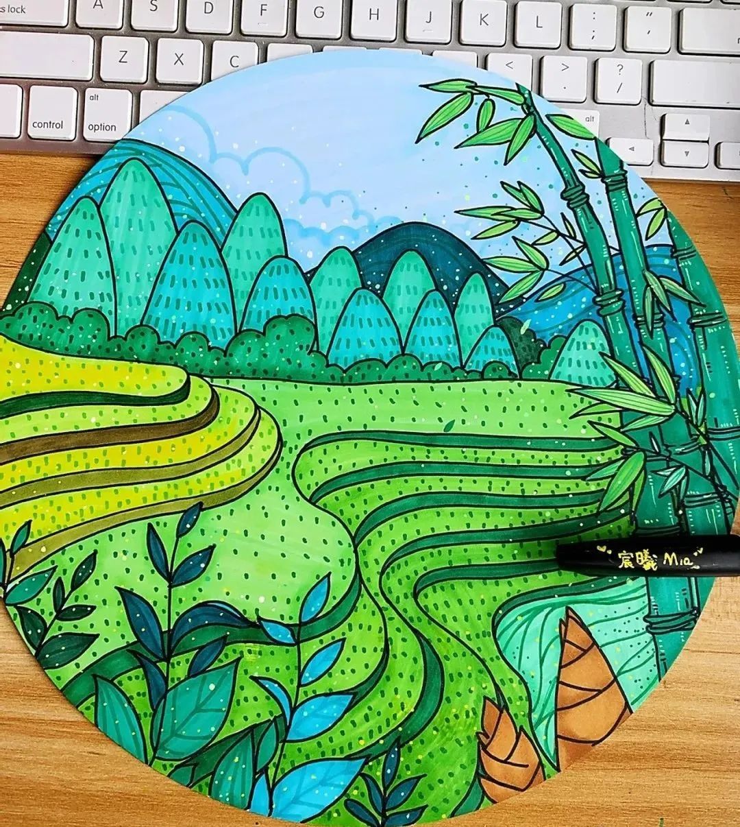 老房子细致的儿童画,十分细致的儿童画