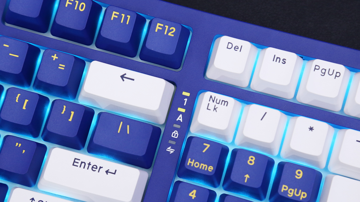 达尔优a98静电容轴测评,达尔优A98机械键盘