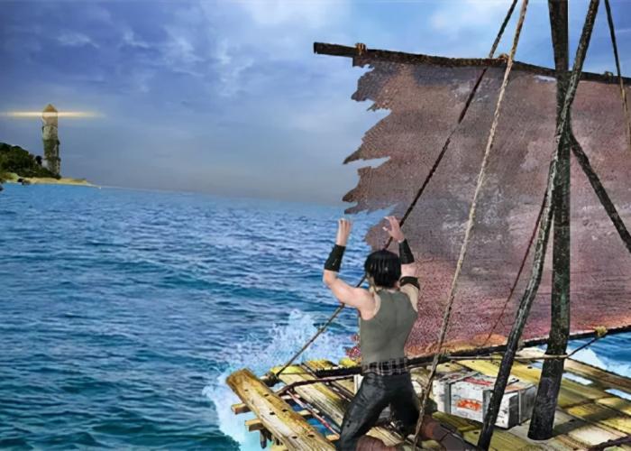 1942年，中国小伙潘镰落入大西洋，靠喝鸟血吃鲨鱼肉熬了133天