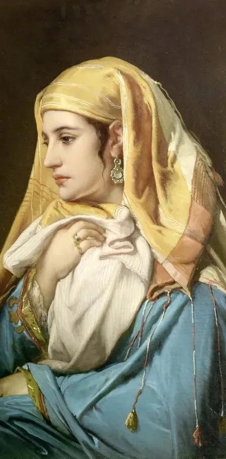 德国绘画风格独特的美女,欧洲艺术绘画女神