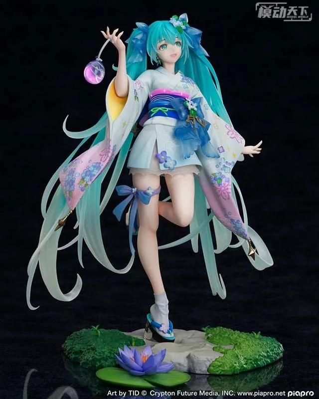 sega初音未来十五周年手办,summerdress初音未来手办开箱