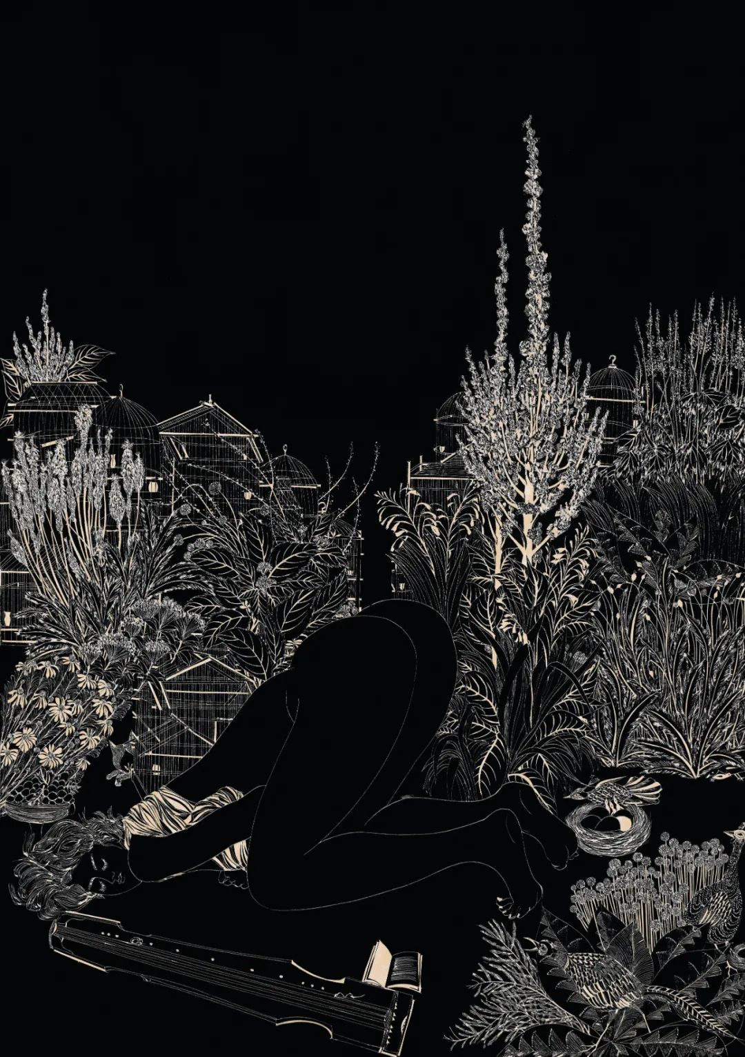 他坚持创作40年，刻出独一无二的黑白世界