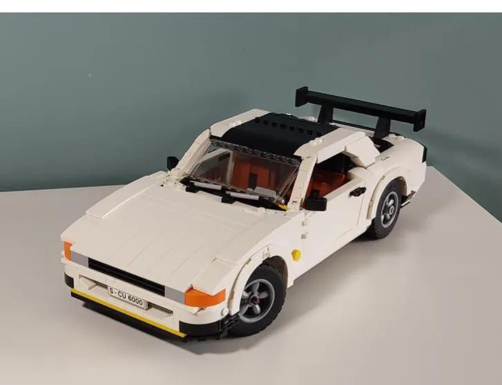 乐高保时捷911赛道版细节图,乐高10295保时捷911
